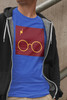 Koszulka z naszywką  Harry Potter glasses