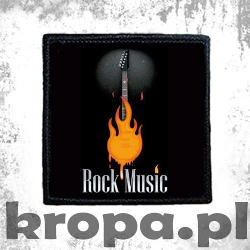 Naszywka ROCK MUSIC