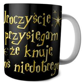 Kubek UROCZYŚCIE PRZYSIĘGAM ŻE .na Prezent +imię