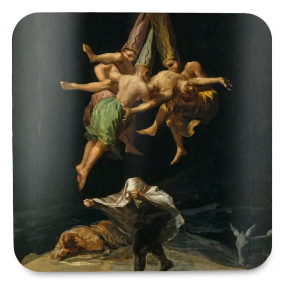 Podkładka pod kubek Lot czarowników Francisco Goya