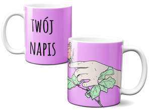 Kubek na Walentynki DODAJ NAPIS!