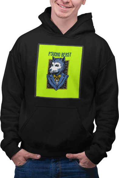 Bluza z naszywką 1 PSYCHO BEAST