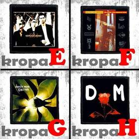 Naszywka DEPECHE MODE 10 x 10 cm  Dużo Wzorów!