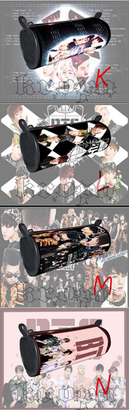 Piórnik szkolny BTS BANGTAN BOYS k-pop 13 wzorów 