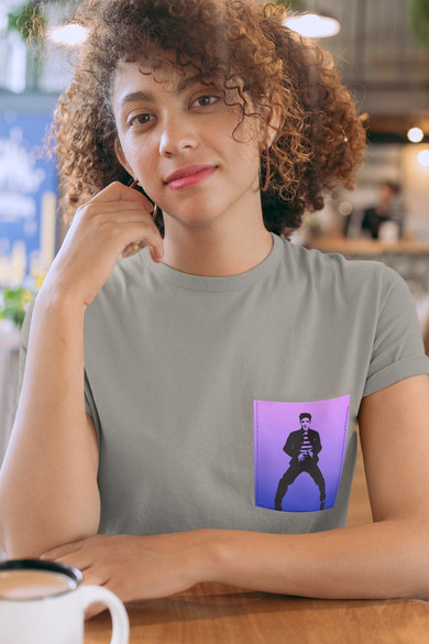 Koszulka z kieszonką ELVIS PRESLEY 01