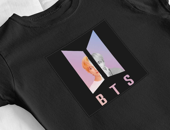 Bluzka damska z naszywką BTS V