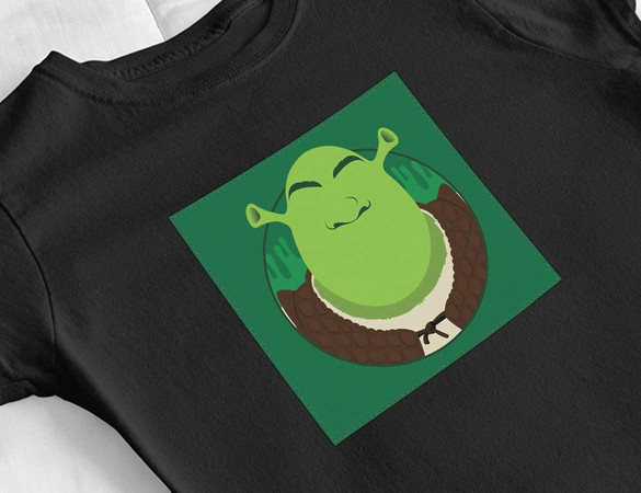 Bluzka damska z naszywką SHREK