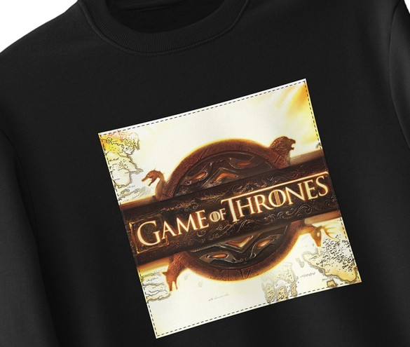 Bluza z naszywką Game of Thrones logo