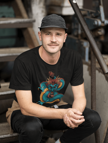 Koszulka SMOK CHIŃSKI CHINESE DRAGON 4