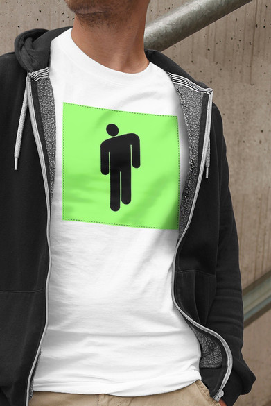 Koszulka z naszywką Billie Eilish 03