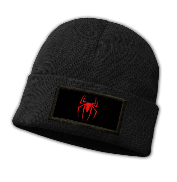 Czapka zimowa z naszywką SPIDERMAN
