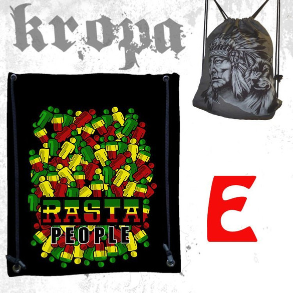 Worek płócienny PEOPLE  RASTA