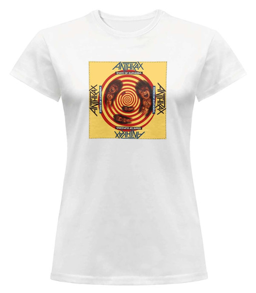 Bluzka damska z naszywką Anthrax State of...
