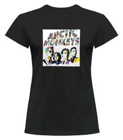 Bluzka damska z naszywką Arctic Monkeys 01