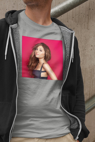 Koszulka z naszywką ARIANA GRANDE 05