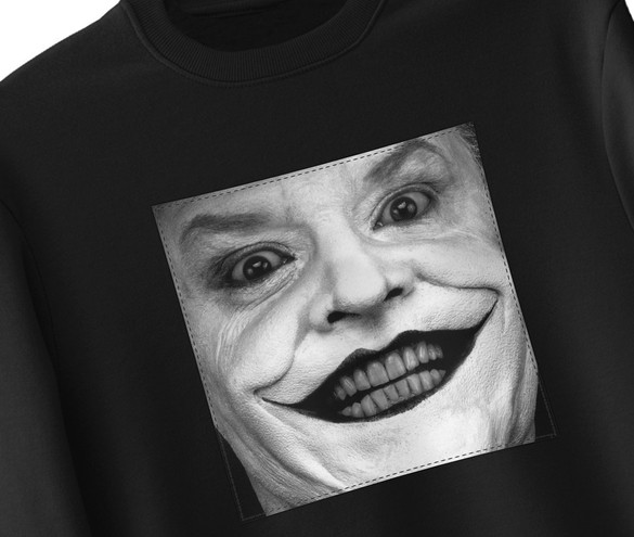 Bluza z naszywką Joker Jack Nicholson 01