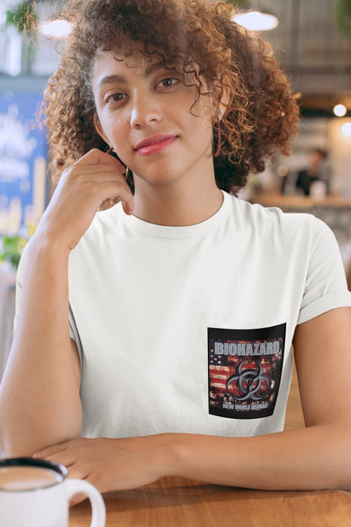 Koszulka z kieszonką Biohazard