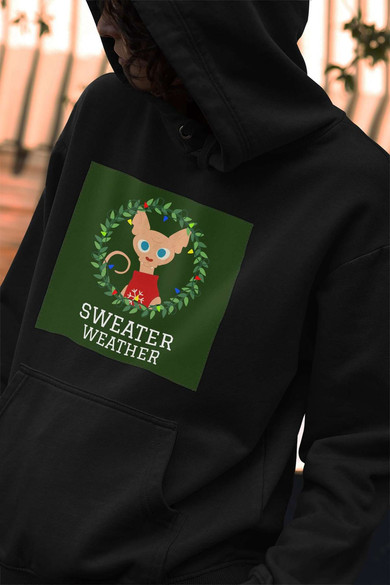 Bluza z naszywką Sweater weather