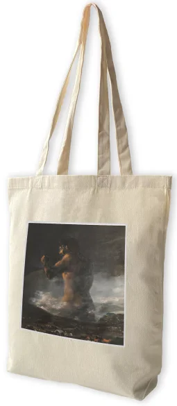Torba z naszywką Kolos Francisco Goya écru