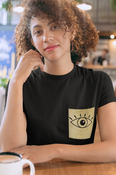 Koszulka z kieszonką EYE OKO