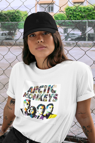 Koszulka z naszywką Arctic Monkeys 01