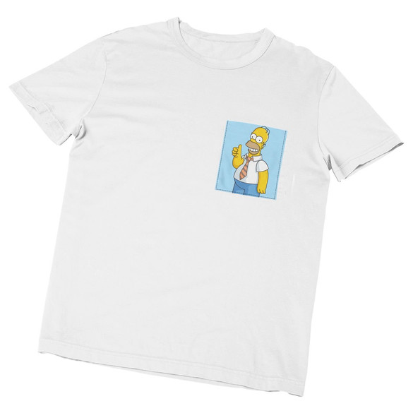 Koszulka z kieszonką HOMER SIMPSON