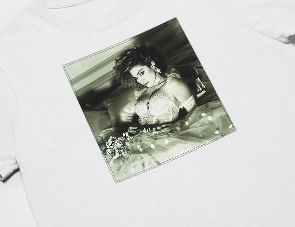 Koszulka z naszywką MADONNA young 02