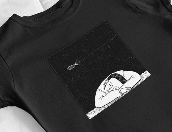 Bluzka damska z naszywką Fairytale