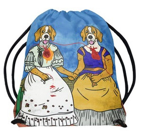 Worek DOG PARODY: Dwie Fridy