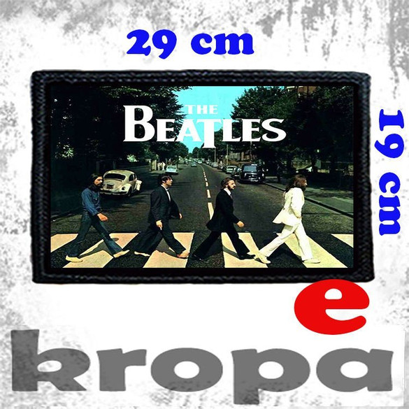 Naszywka duża na ubranie THE BEATLES