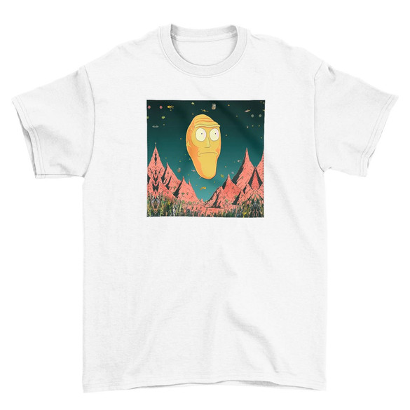 Koszulka z naszywką Rick and Morty 05