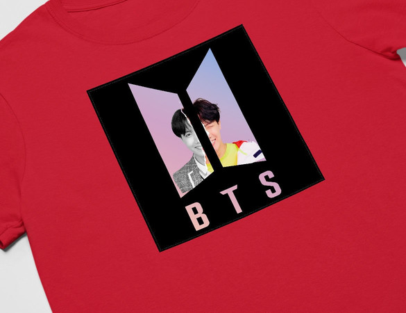 Koszulka z naszywką BTS J-HOPE