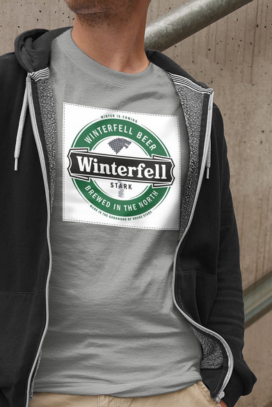 Koszulka z naszywką Game of Thrones Beer