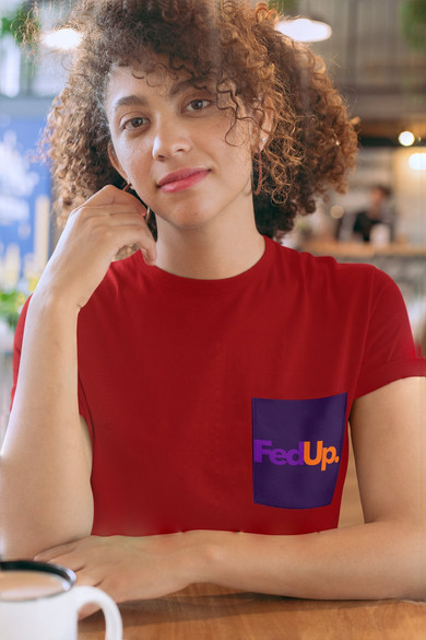 Koszulka z kieszonką FEDUP