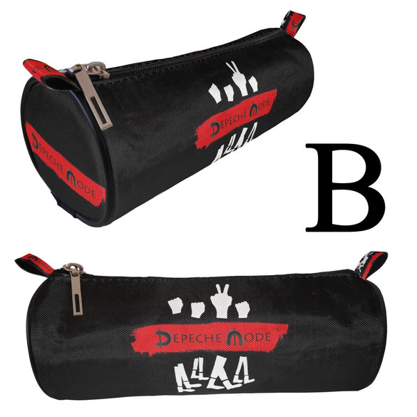 DEPECHE MODE Piórnik szkolny tuba WZORY