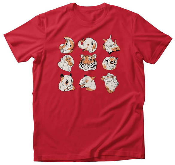 Koszulka WILD ANIMALS DZIKIE ZWIERZĘTA