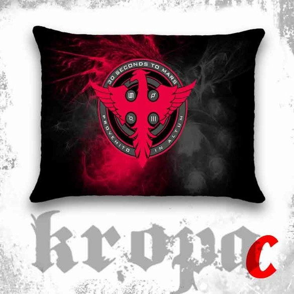 Poduszka 30 SECONDS TO MARS duża 58 cm 38 cm