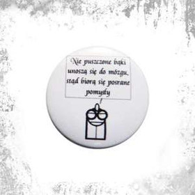 Przypinka  POSRANE POMYSŁY