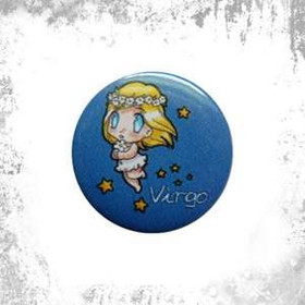 Przypinka ZNAK ZODIAKU - PANNA