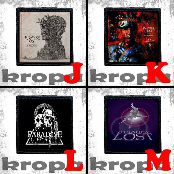 Naszywka PARADISE LOST 8 X 8 cm Dużo Wzorów!