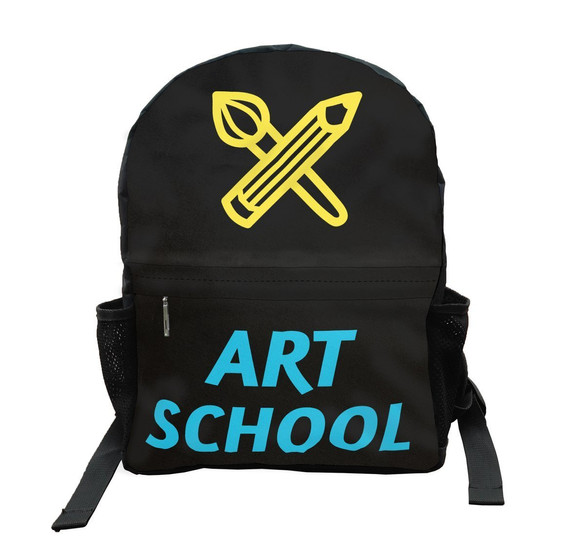 Plecak Szkolny ART SCHOOL Dodaj napis!