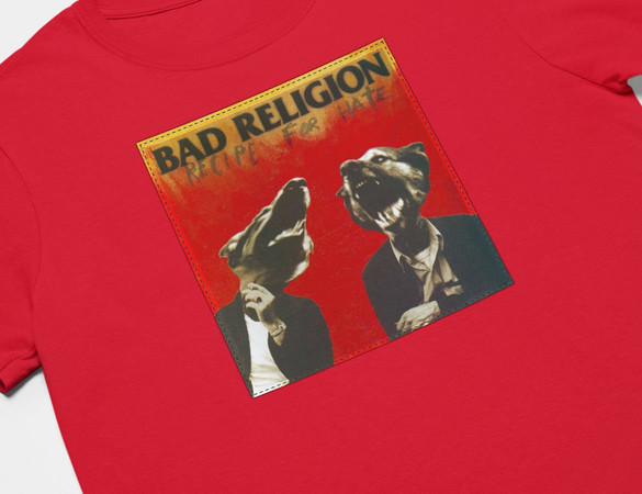 Koszulka z naszywką Bad Religion 02