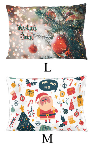 Zestaw ŚWIĄTECZNY poduszka i kubek + GRATIS! WZORY