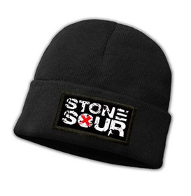 Czapka zimowa z naszywką STONE SOUR