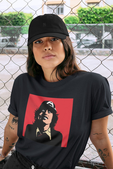 Koszulka z naszywką AC/DC Angus Young