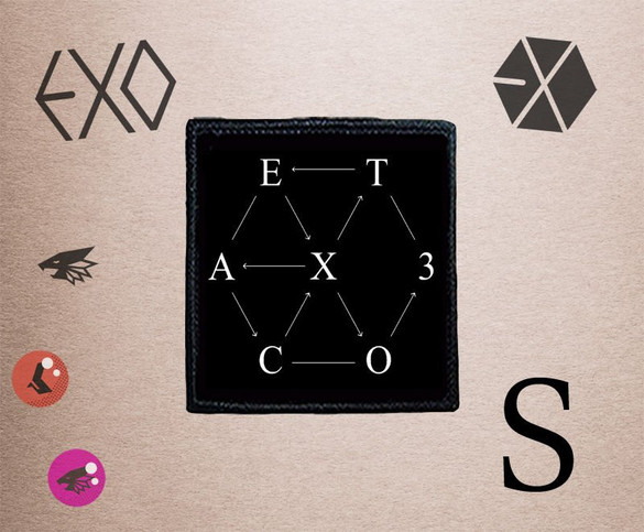 Naszywki EXO K-POP  #BARDZO DUŻO WZORÓW#