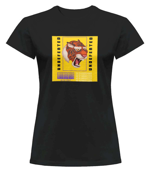 Bluzka damska z naszywką Tiger