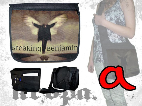 Torba szkolna na ramię BREAKING BENJAMIN