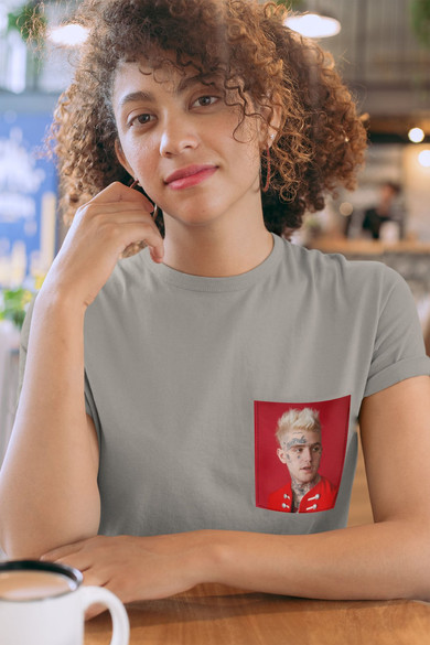 Koszulka z kieszonką LIL PEEP 2