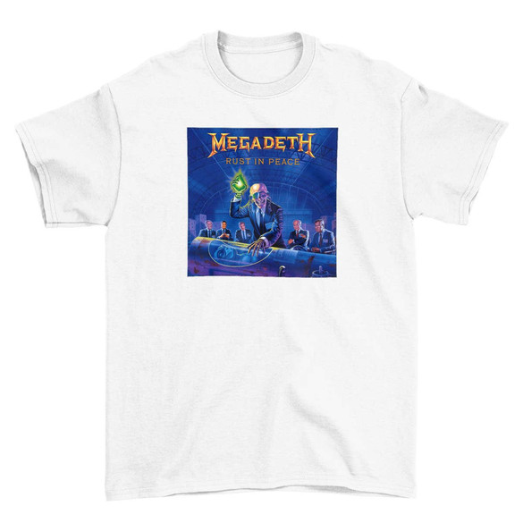 Koszulka z naszywką Megadeth Rust in...